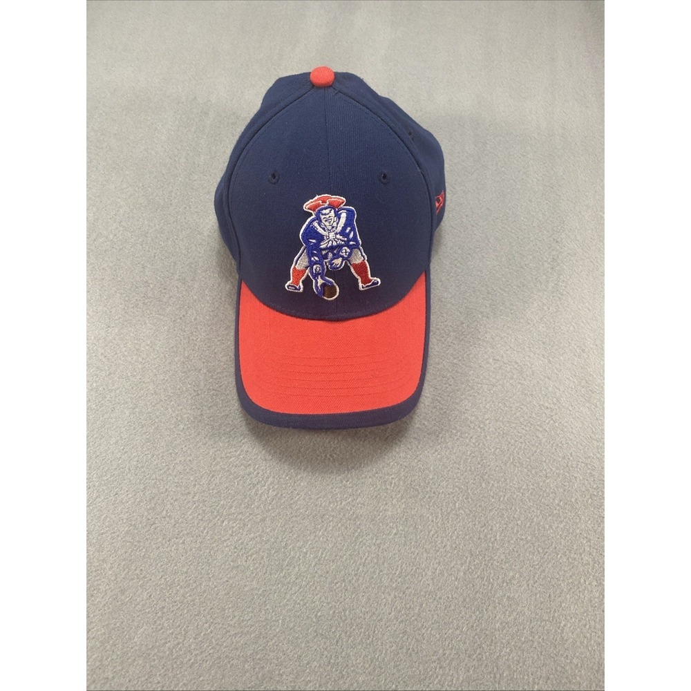 New England Patriots Hat New Era 39 Thirty Navy Red Size S-M Football NFL